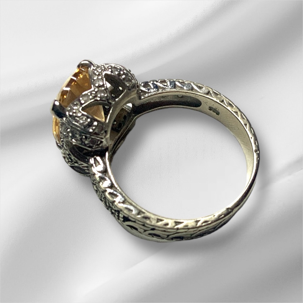 Sterling silver with natural gemstone Ring